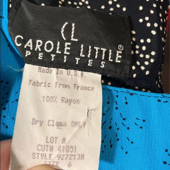 Veg Carole Little Parchwork Dress - Picture 2 of 6